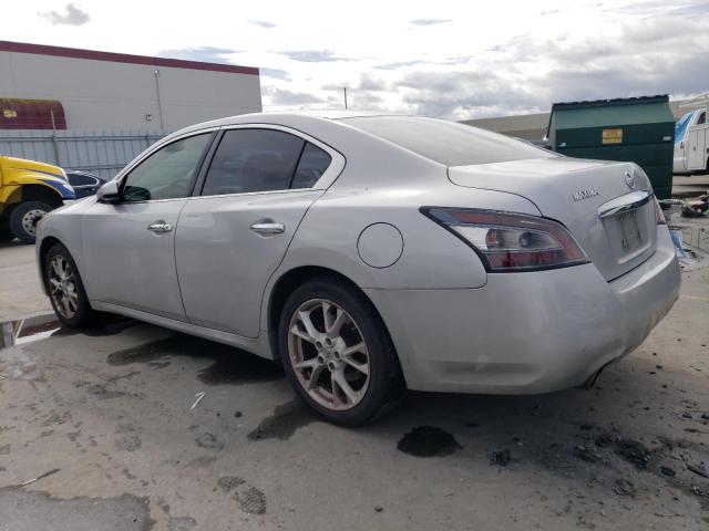 1N4AA5AP5EC486813 - 2014 NISSAN MAXIMA S SILVER photo 2