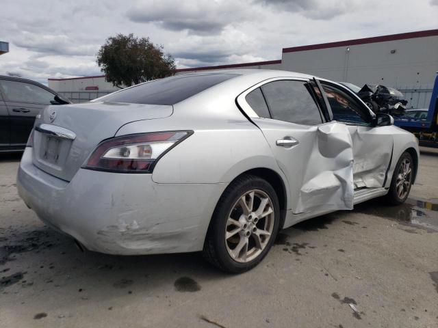 1N4AA5AP5EC486813 - 2014 NISSAN MAXIMA S SILVER photo 3