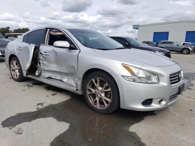 1N4AA5AP5EC486813 - 2014 NISSAN MAXIMA S SILVER photo 4