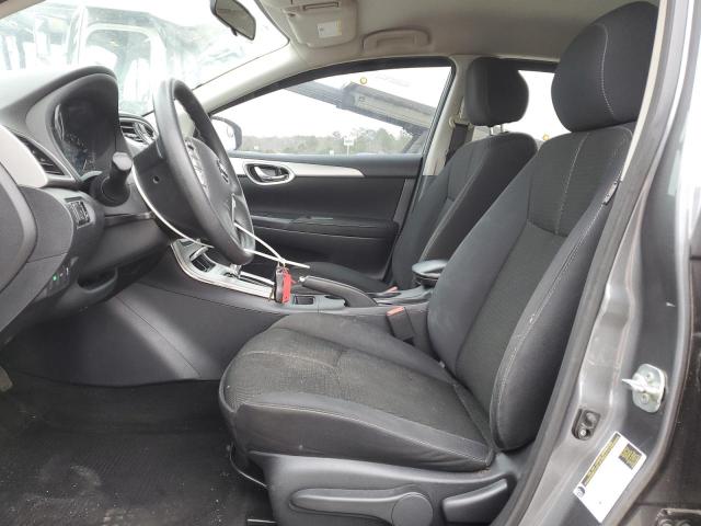 3N1AB7AP1FY313093 - 2015 NISSAN SENTRA S GRAY photo 7