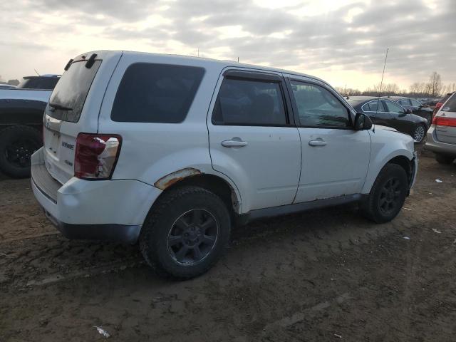 4F2CY9C70BKM07116 - 2011 MAZDA TRIBUTE I WHITE photo 3