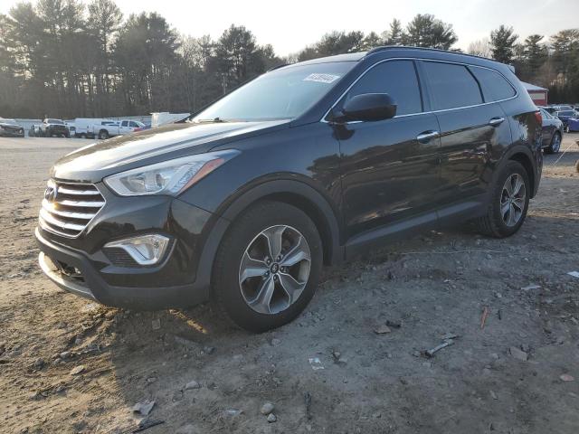 KM8SMDHF5GU154800 - 2016 HYUNDAI SANTA FE SE BLACK photo 1