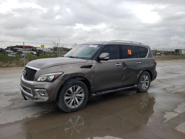 JN8AZ2NF2G9610334 - 2016 INFINITI QX80 GRAY photo 1