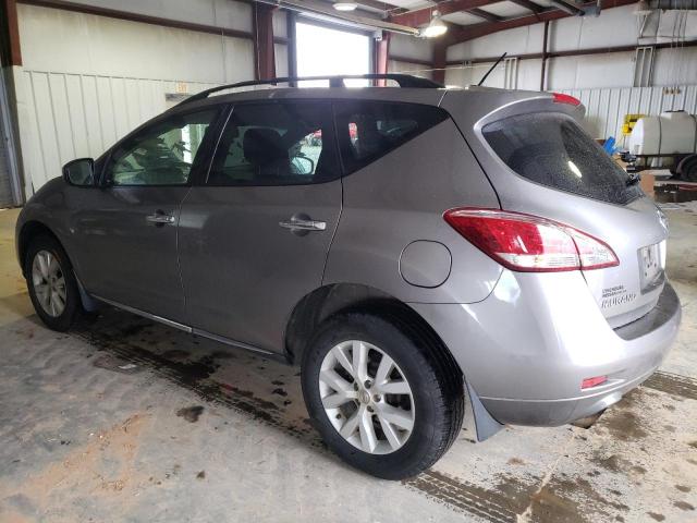 JN8AZ1MW5CW228760 - 2012 NISSAN MURANO S GRAY photo 2