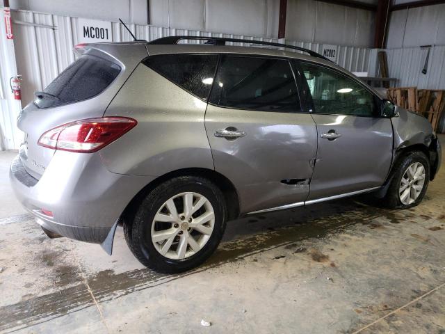 JN8AZ1MW5CW228760 - 2012 NISSAN MURANO S GRAY photo 3