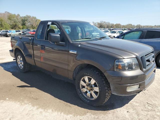 1FTRF02W45KB86936 - 2005 FORD F150 GRAY photo 4