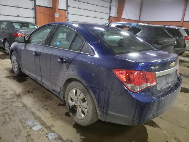 1G1PL5SH2D7300327 - 2013 CHEVROLET CRUZE LS BLUE photo 2