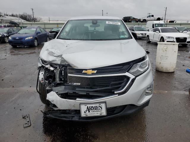 3GNAXHEV2MS149356 - 2021 CHEVROLET EQUINOX LS SILVER photo 5