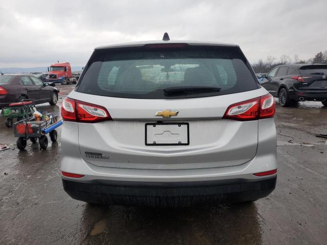 3GNAXHEV2MS149356 - 2021 CHEVROLET EQUINOX LS SILVER photo 6