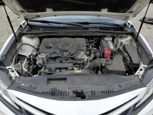 4T1B11HK0KU755612 - 2019 TOYOTA CAMRY L WHITE photo 11