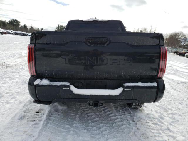 5TFNC5DB9RX064791 - 2024 TOYOTA TUNDRA CREWMAX PLATINUM შავი ფოტო 6