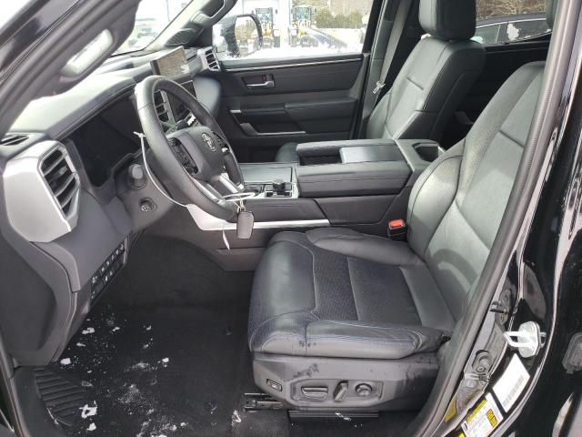 5TFNC5DB9RX064791 - 2024 TOYOTA TUNDRA CREWMAX PLATINUM შავი ფოტო 7