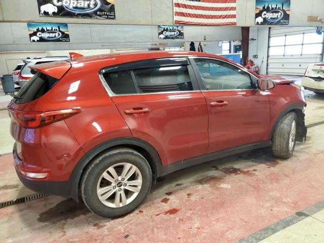 KNDPM3AC3H7220426 - 2017 KIA SPORTAGE LX RED photo 3