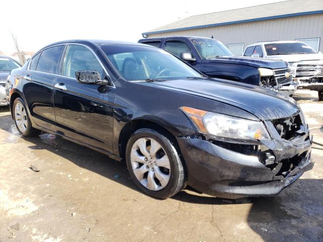 1HGCP36738A011435 - 2008 HONDA ACCORD EX BLACK photo 4