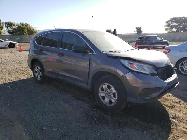 3CZRM3H35FG717309 - 2015 HONDA CR-V LX GRAY photo 4