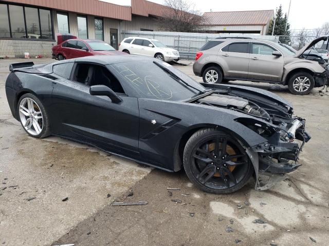 1G1YH2D72E5127138 - 2014 CHEVROLET CORVETTE STINGRAY Z51 1LT BLACK photo 4