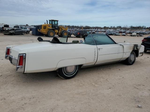 693671Q420439 - 1971 CADILLAC ELDORADO WHITE photo 3