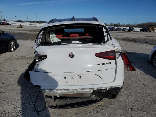 ZASPAKBN1K7C67519 - 2019 ALFA ROMEO STELVIO TI WHITE photo 6