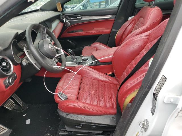 ZASPAKBN1K7C67519 - 2019 ALFA ROMEO STELVIO TI WHITE photo 7