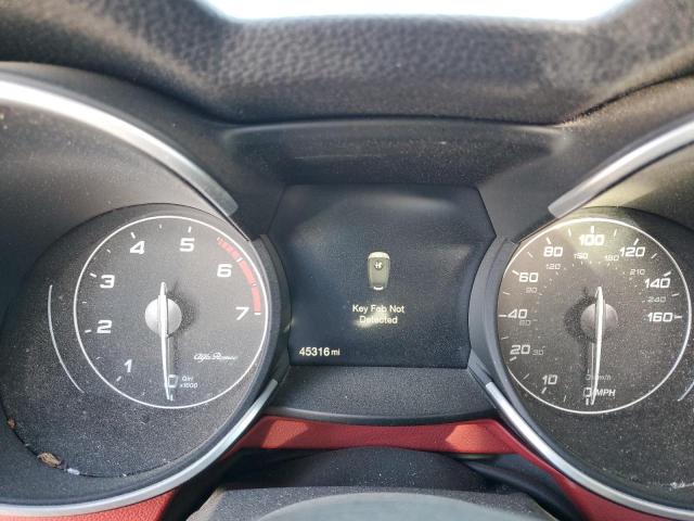 ZASPAKBN1K7C67519 - 2019 ALFA ROMEO STELVIO TI WHITE photo 9