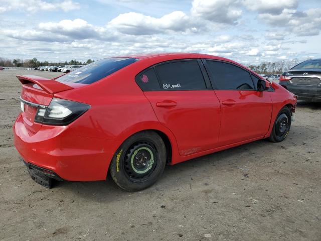 2HGFB6E51DH700320 - 2013 HONDA CIVIC SI RED photo 3