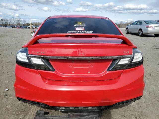 2HGFB6E51DH700320 - 2013 HONDA CIVIC SI RED photo 6