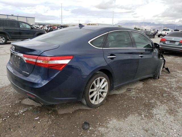 4T1BK1EB2EU082814 - 2014 TOYOTA AVALON BASE BLUE photo 3