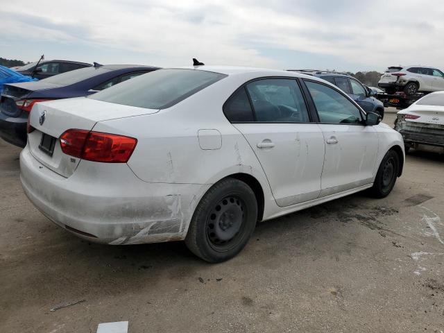 3VWD07AJ9EM232762 - 2014 VOLKSWAGEN JETTA SE WHITE photo 3