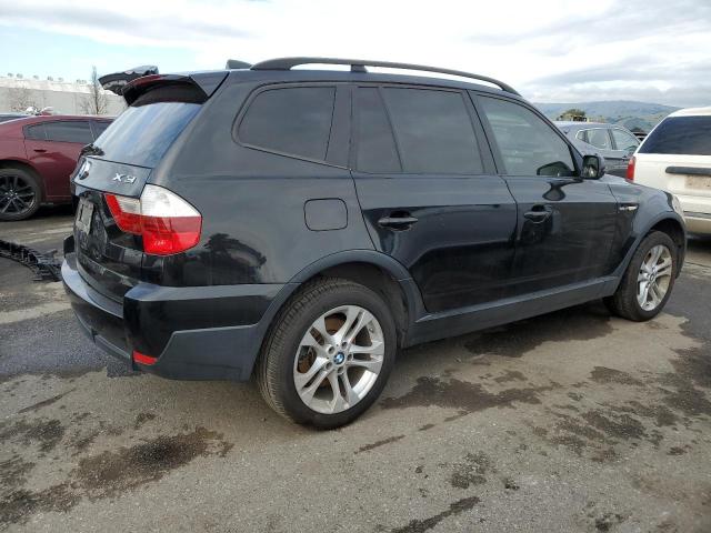 WBXPC93467WF26333 - 2007 BMW X3 3.0SI BLACK photo 3