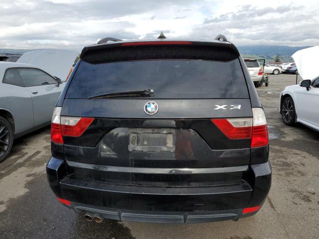 WBXPC93467WF26333 - 2007 BMW X3 3.0SI BLACK photo 6