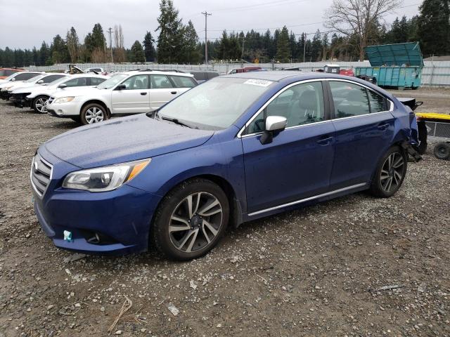 4S3BNAS69H3057681 - 2017 SUBARU LEGACY SPORT BLUE photo 1