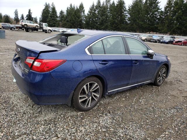 4S3BNAS69H3057681 - 2017 SUBARU LEGACY SPORT BLUE photo 3