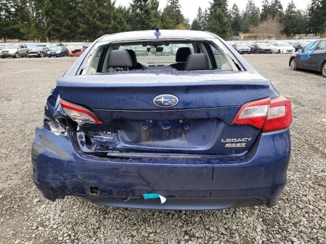 4S3BNAS69H3057681 - 2017 SUBARU LEGACY SPORT BLUE photo 6