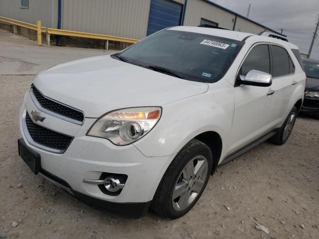 1GNALDEK1FZ119359 - 2015 CHEVROLET EQUINOX LTZ WHITE photo 1