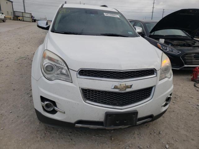 1GNALDEK1FZ119359 - 2015 CHEVROLET EQUINOX LTZ WHITE photo 5