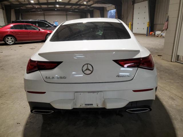 WDD5J4HB6LN068798 - 2020 MERCEDES-BENZ CLA 250 4MATIC WHITE photo 6