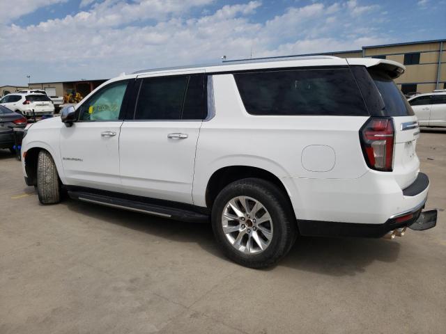 1GNSKFKD8MR326367 - 2021 CHEVROLET SUBURBAN K1500 PREMIER WHITE photo 2