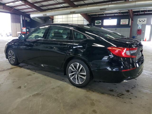 1HGCV3F18JA013771 - 2018 HONDA ACCORD HYBRID BLACK photo 2