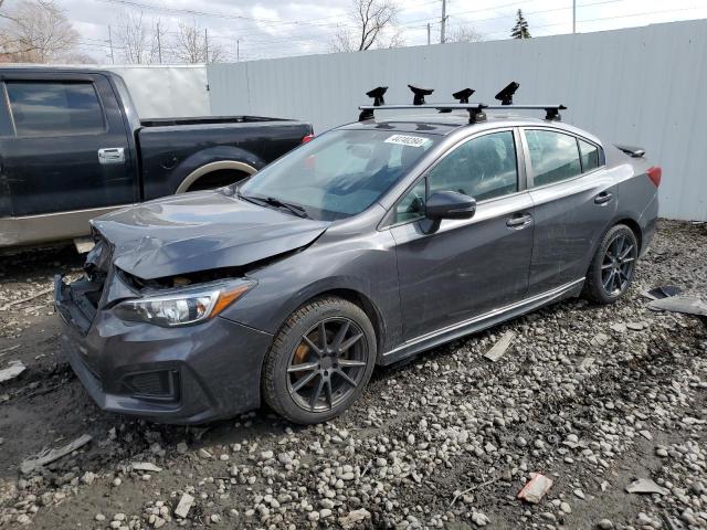 4S3GKAM69J3609715 - 2018 SUBARU IMPREZA SPORT GRAY photo 1