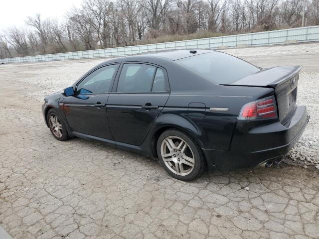 19UUA76597A012566 - 2007 ACURA TL TYPE S BLACK photo 2