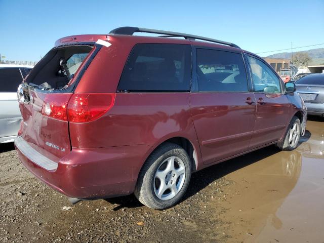 5TDZA23C26S578421 - 2006 TOYOTA SIENNA CE RED photo 3