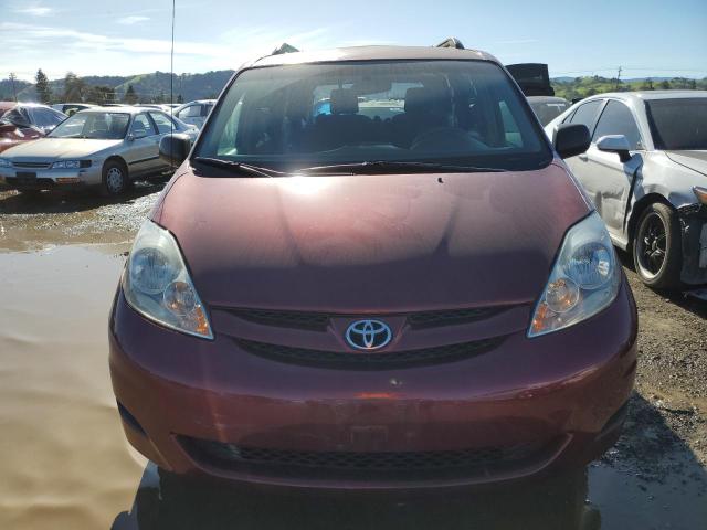 5TDZA23C26S578421 - 2006 TOYOTA SIENNA CE RED photo 5