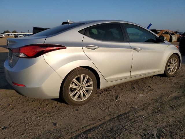 5NPDH4AE8EH520615 - 2014 HYUNDAI ELANTRA SE SILVER photo 3