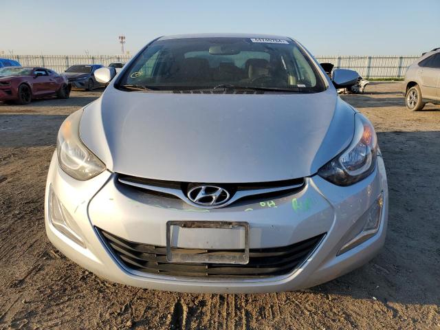 5NPDH4AE8EH520615 - 2014 HYUNDAI ELANTRA SE SILVER photo 5