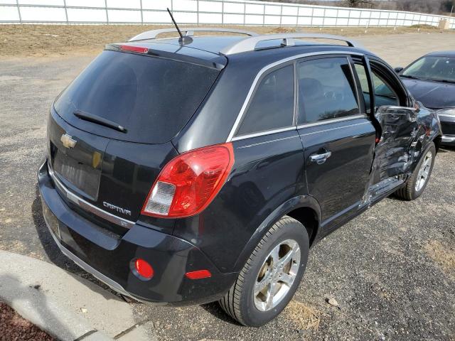 3GNAL3EK1ES586383 - 2014 CHEVROLET CAPTIVA LT BLACK photo 3