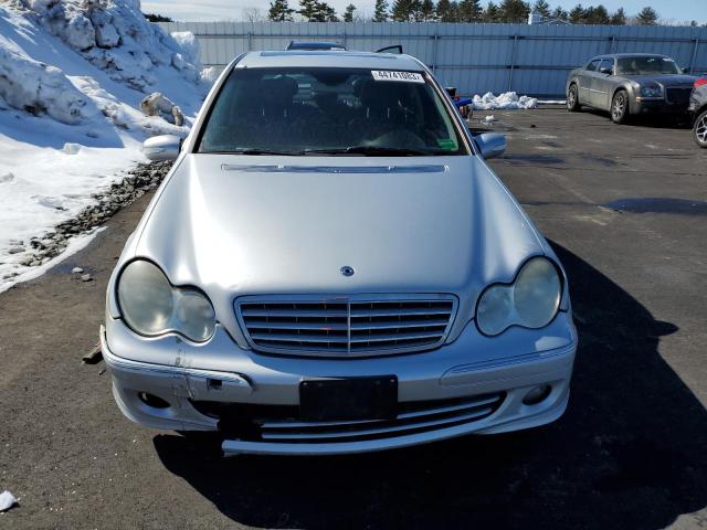 WDBRF92H17F916317 - 2007 MERCEDES-BENZ C 280 4MATIC SILVER photo 5