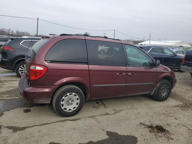 1C8GJ45323B134571 - 2003 CHRYSLER VOYAGER LX BURGUNDY photo 3