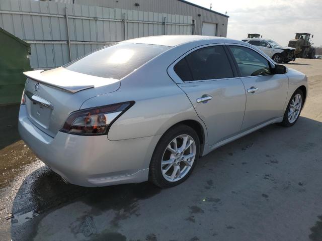 1N4AA5AP2DC843525 - 2013 NISSAN MAXIMA S SILVER photo 3