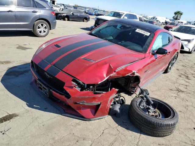 1FA6P8CF6M5143456 - 2021 FORD MUSTANG GT RED photo 1