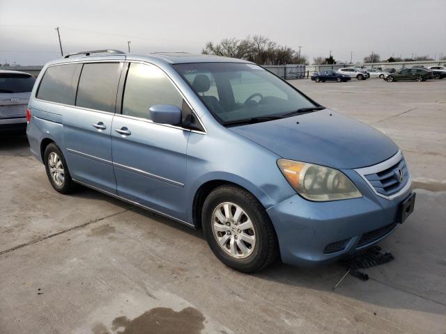 5FNRL387X8B067526 - 2008 HONDA ODYSSEY EXL BLUE photo 4